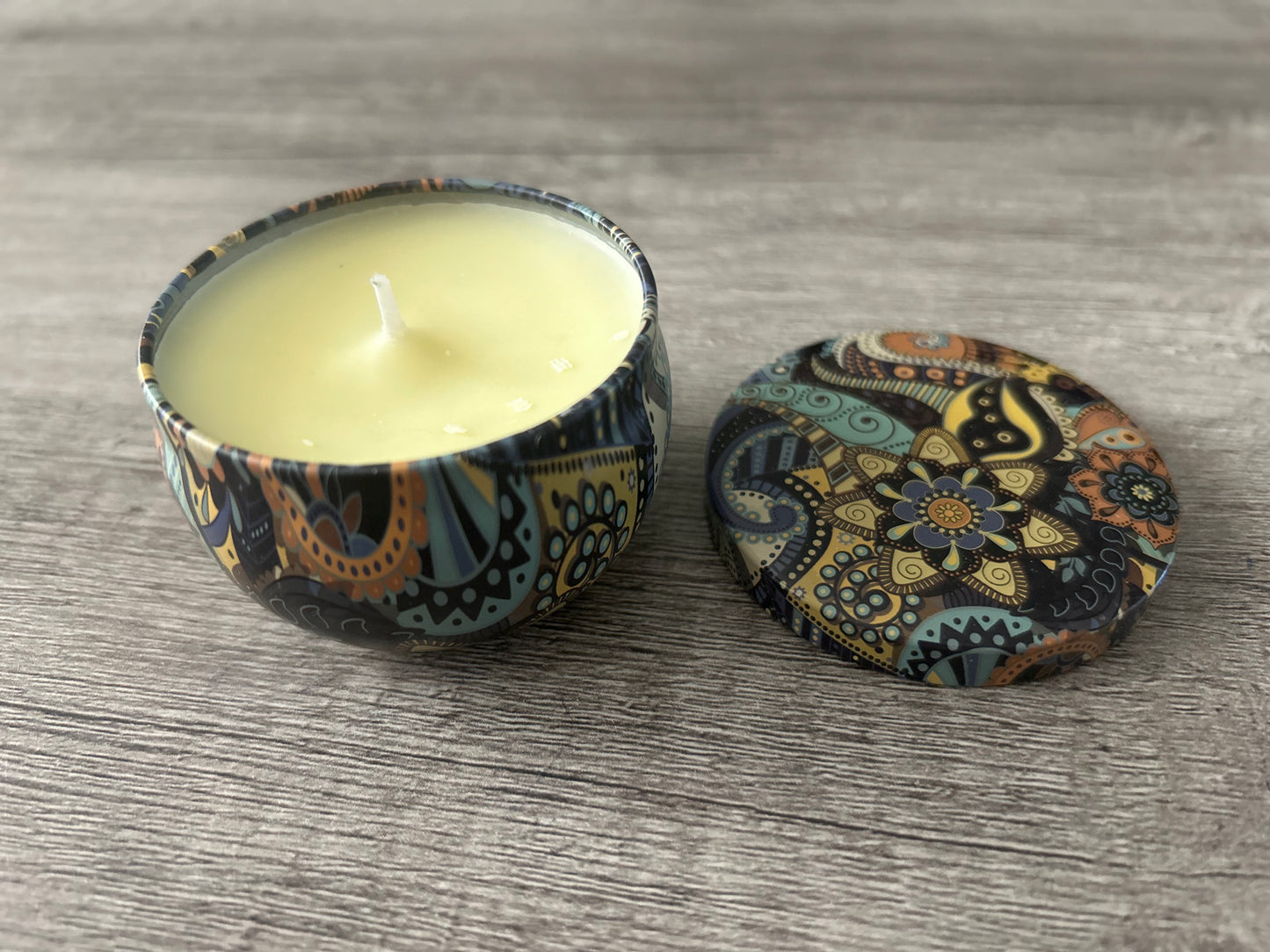 Flower Art Candles