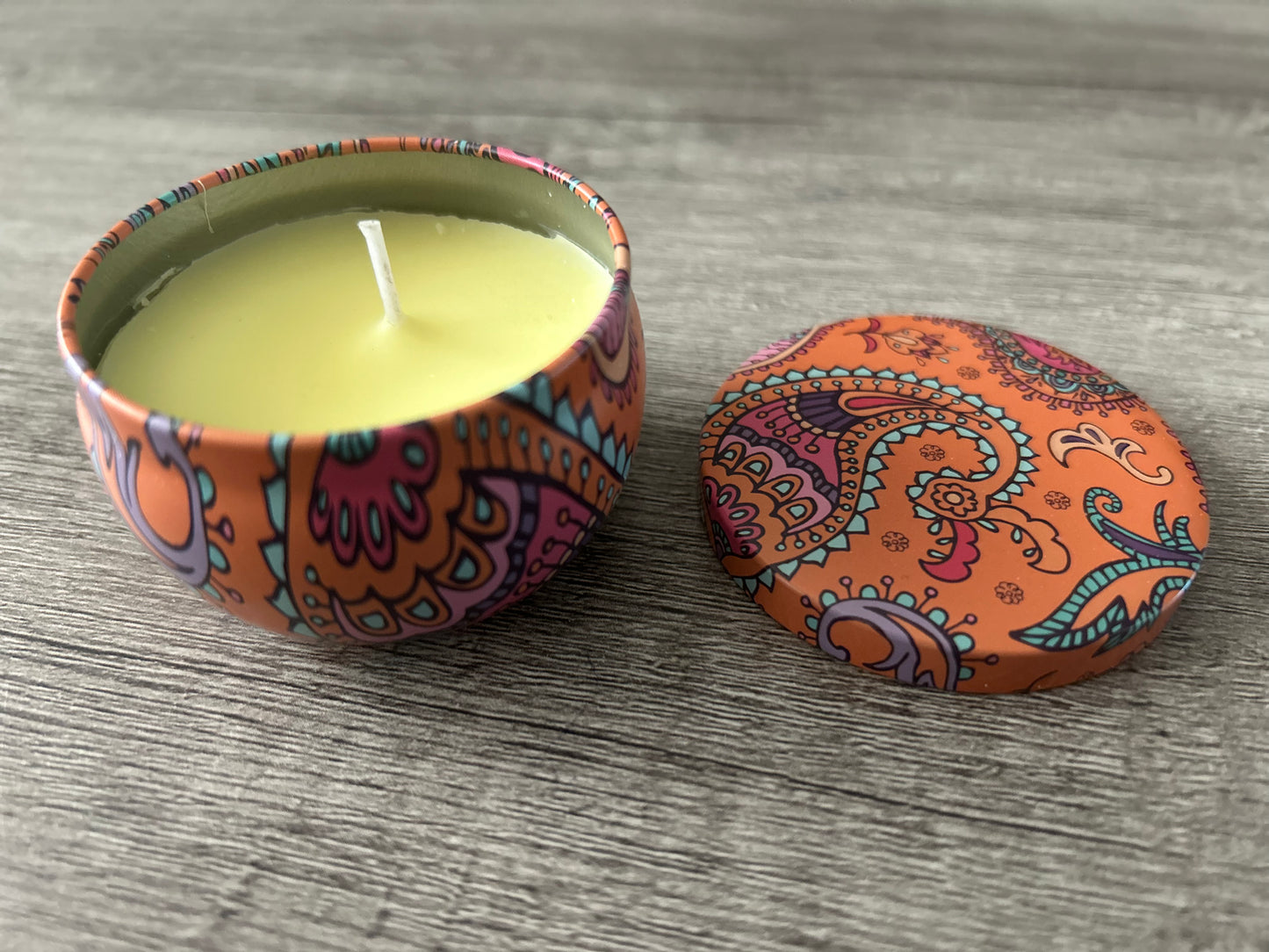 Flower Art Candles