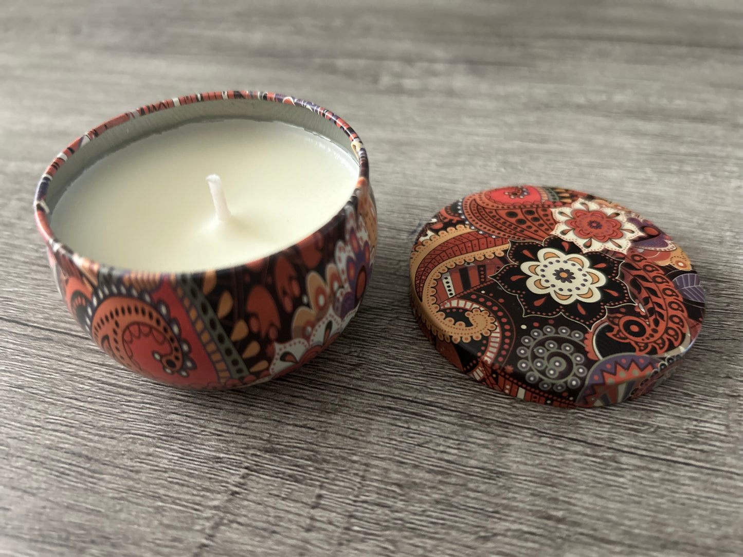 Flower Art Candles