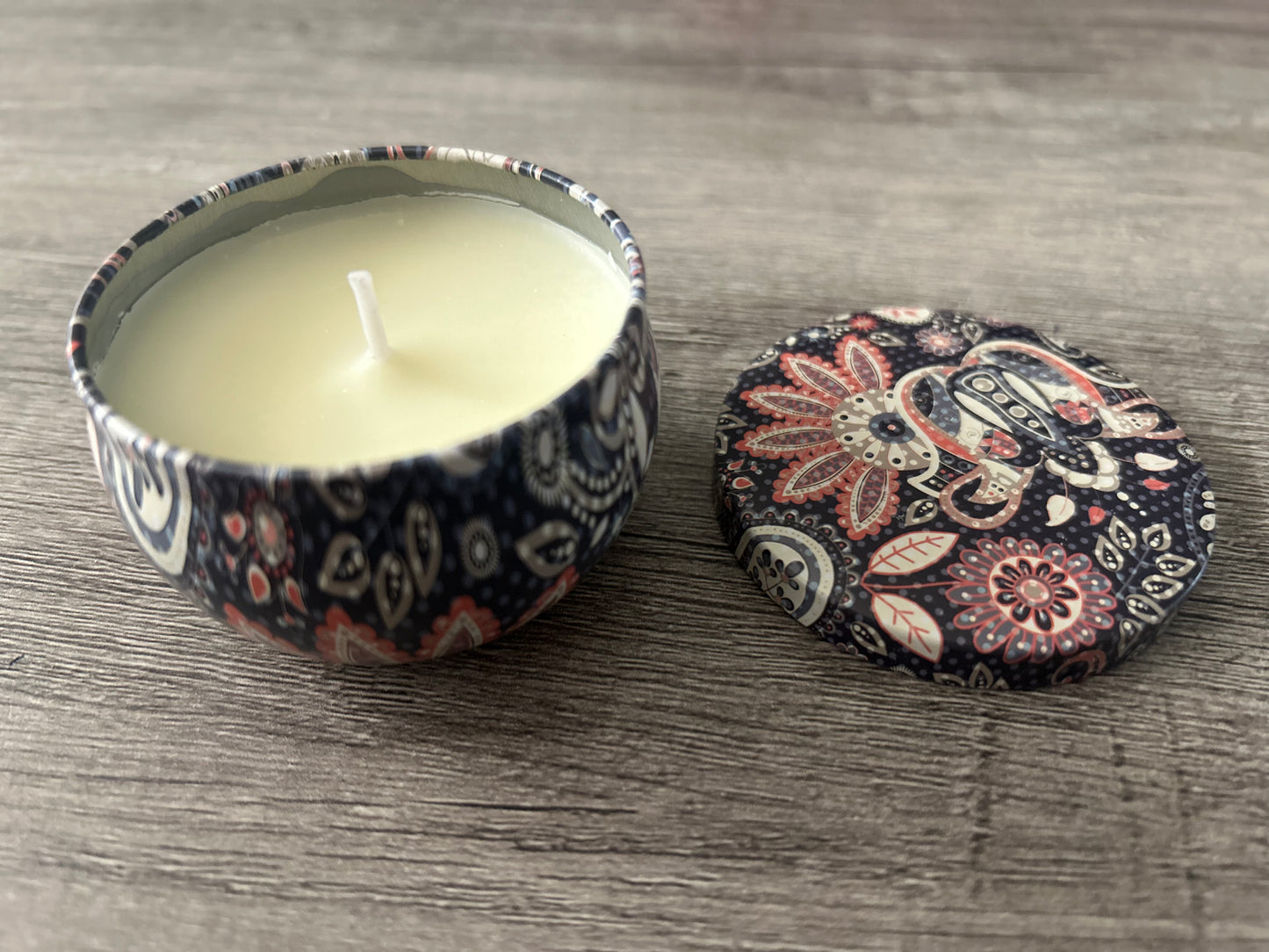 Flower Art Candles